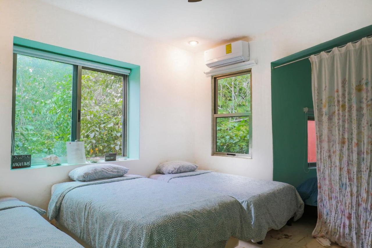 Guest House La Aldea Holistic Experience 坎昆 外观 照片