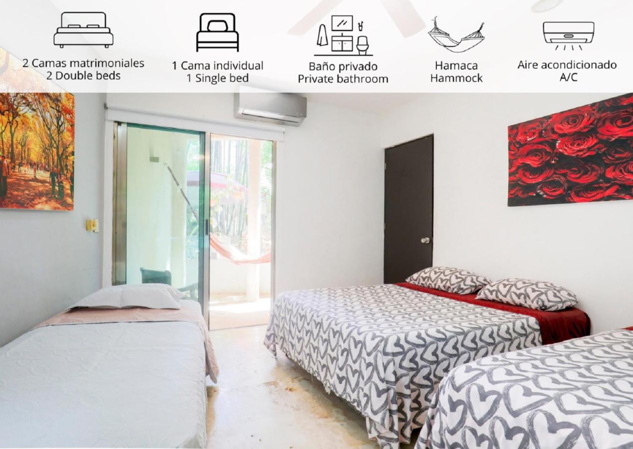Guest House La Aldea Holistic Experience 坎昆 外观 照片